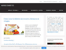Tablet Screenshot of mundodiabetes.org